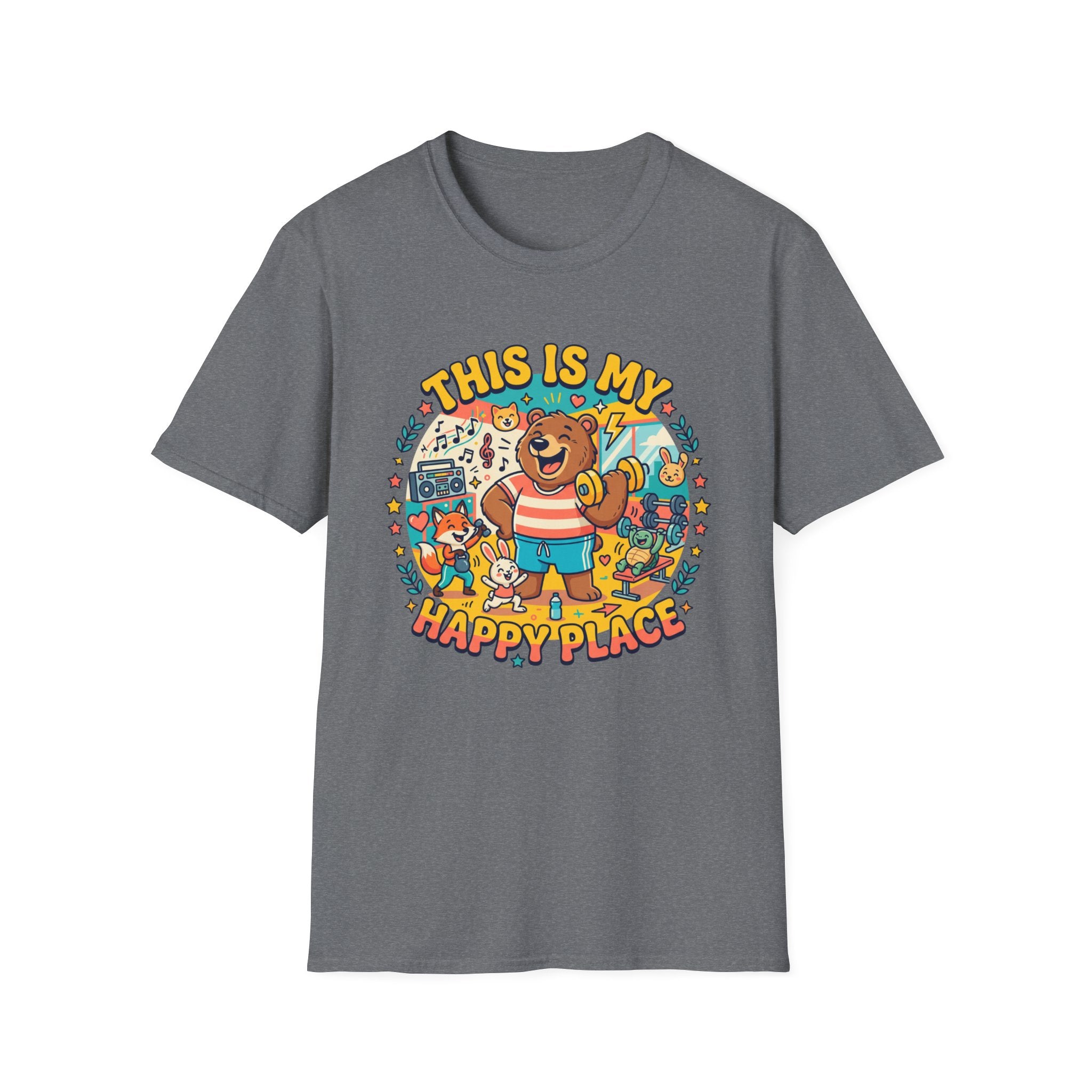 This is my happy place - Gym T-Shirt
