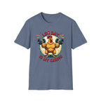 Leg Day Is My Cardio (Muscle Chicken Edition) T-Shirt