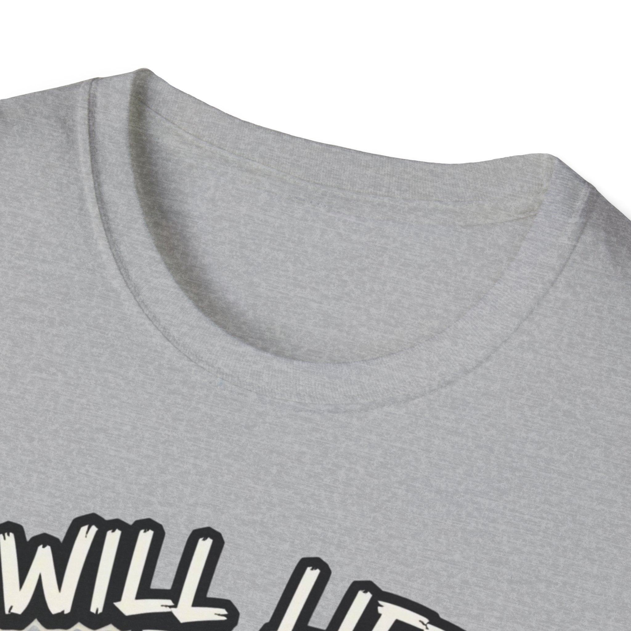 Will Lift for Whey – Monochrome Barbell Edition T-Shirt