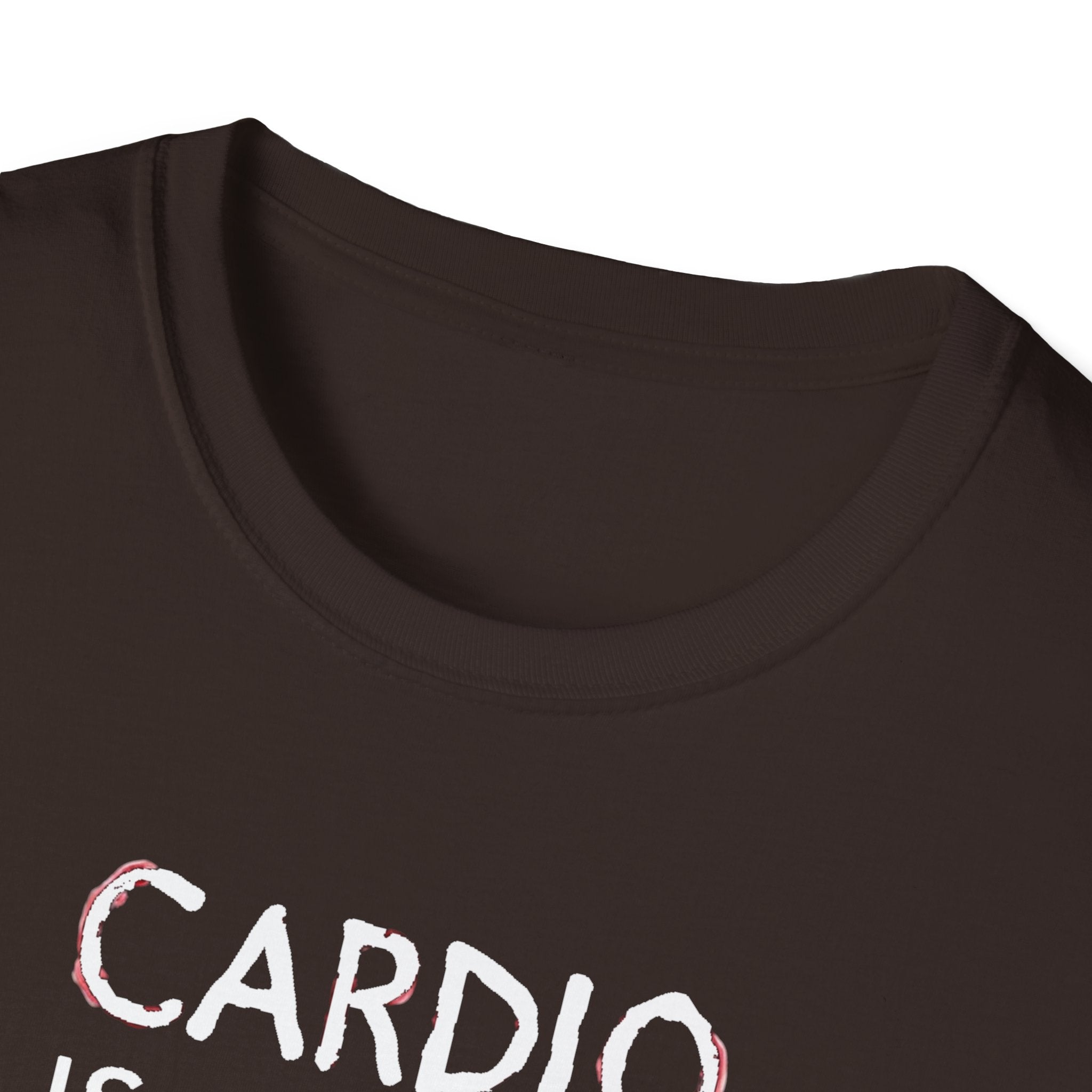 Cardio Is a Scam typo T-Shirt