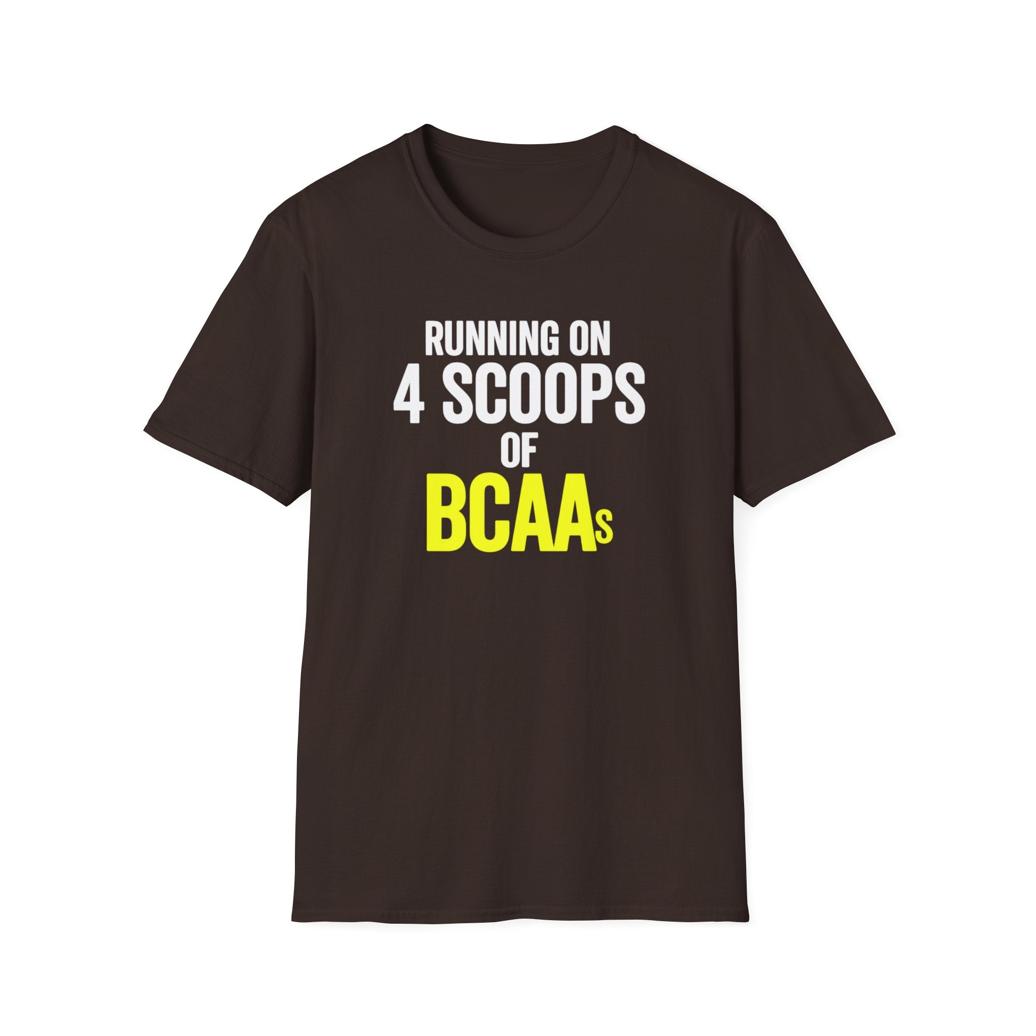 Running on 4 Scoops of BCAAs T-Shirt