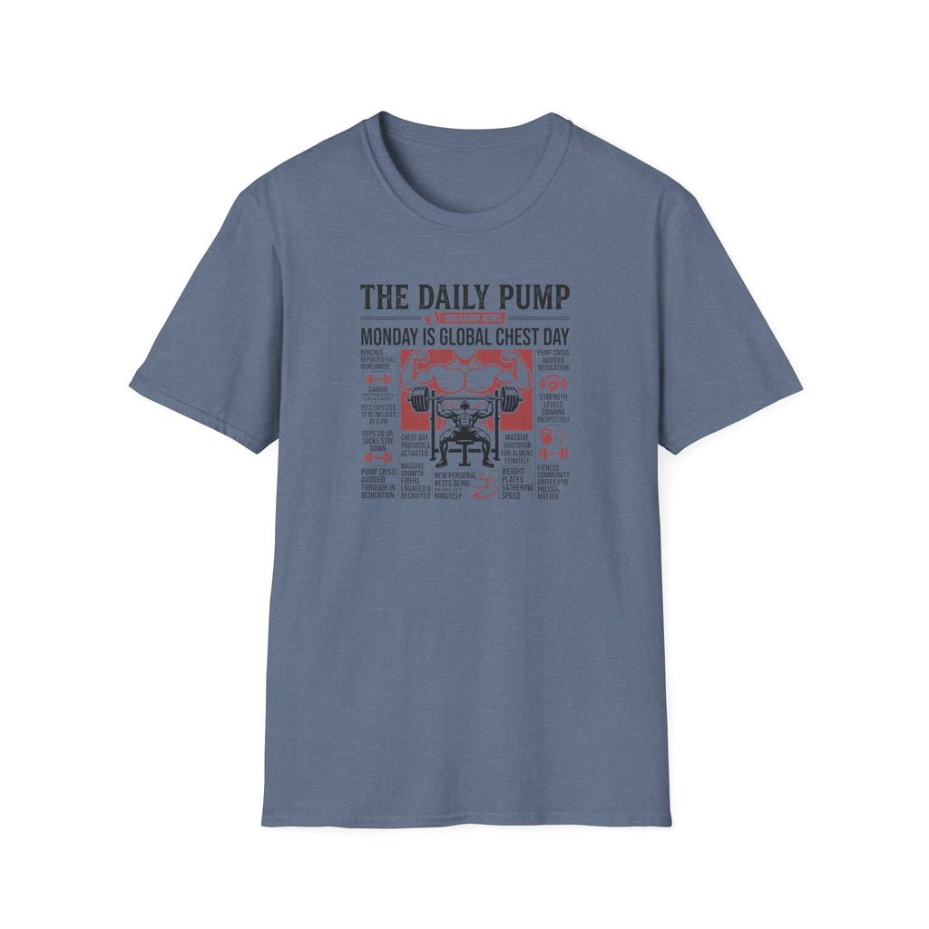 Monday is Global chest day - Breaking news T-Shirt