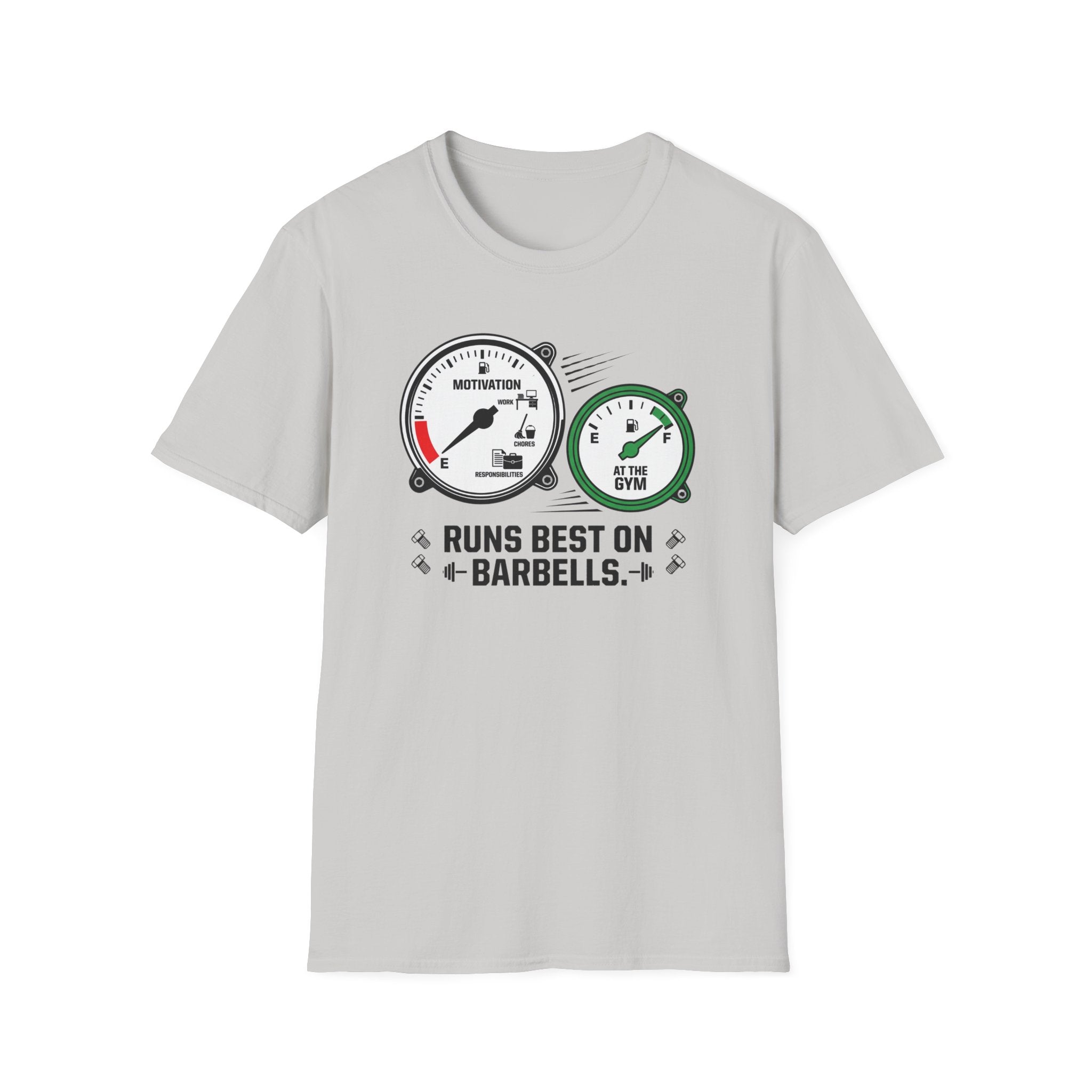 Runs best in barbells T-Shirt