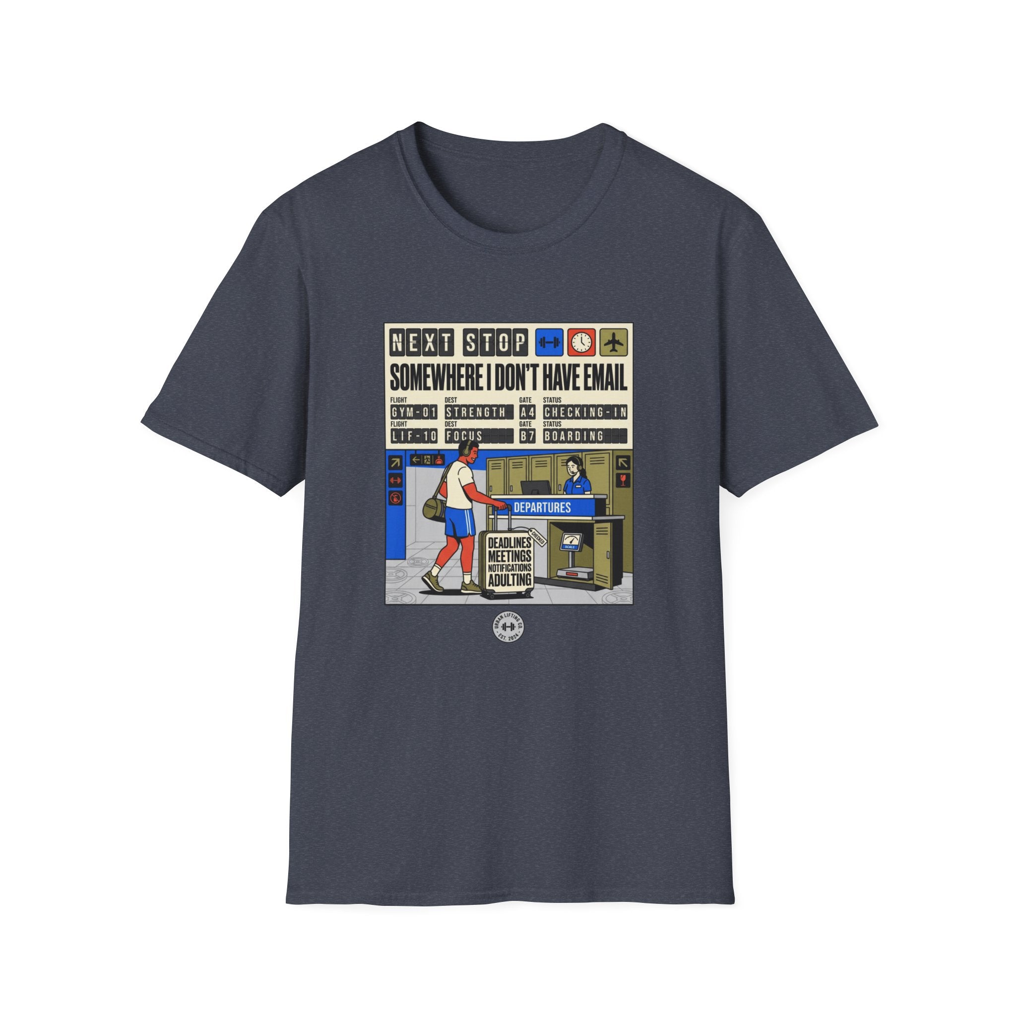 Next stop, somewhere I don't have email T-Shirt