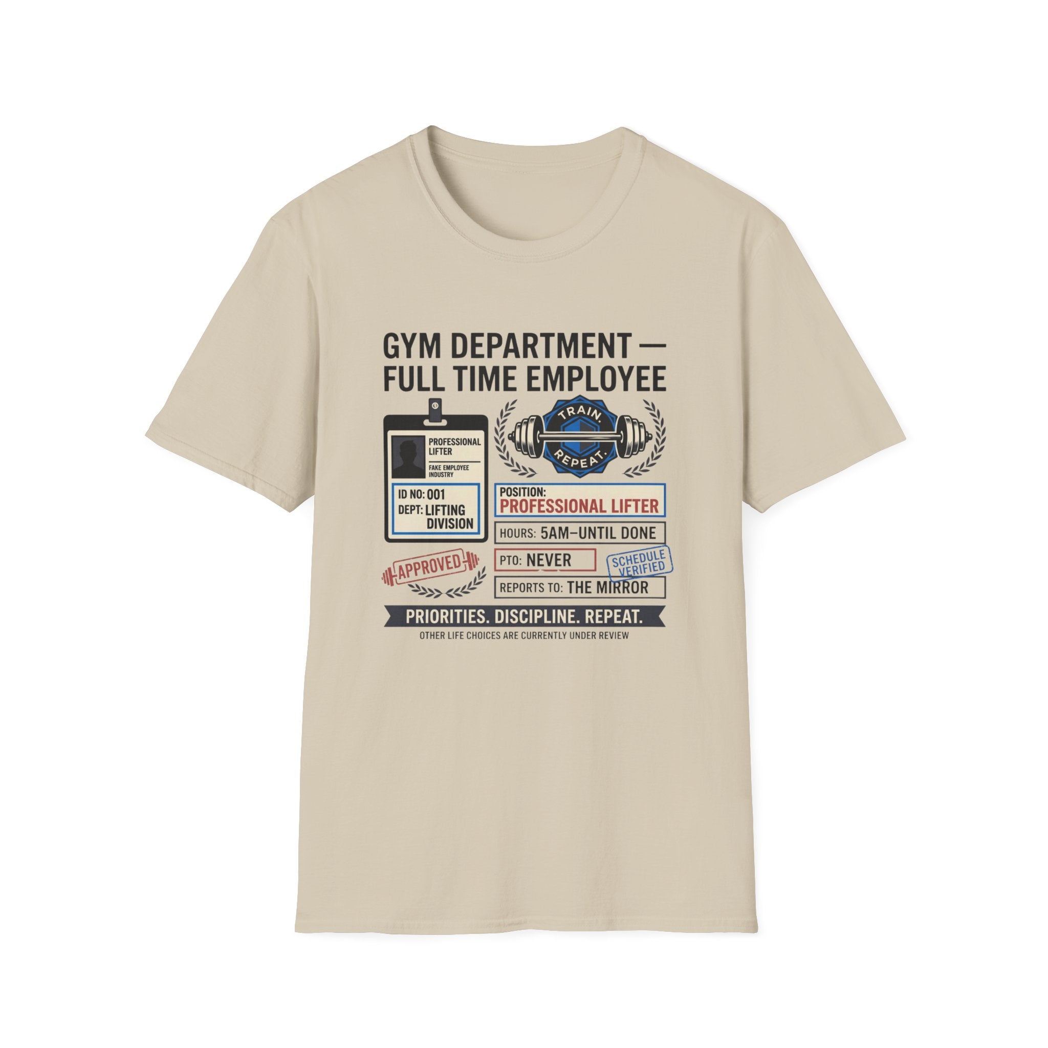 Gym department - Full time employee T-Shirt