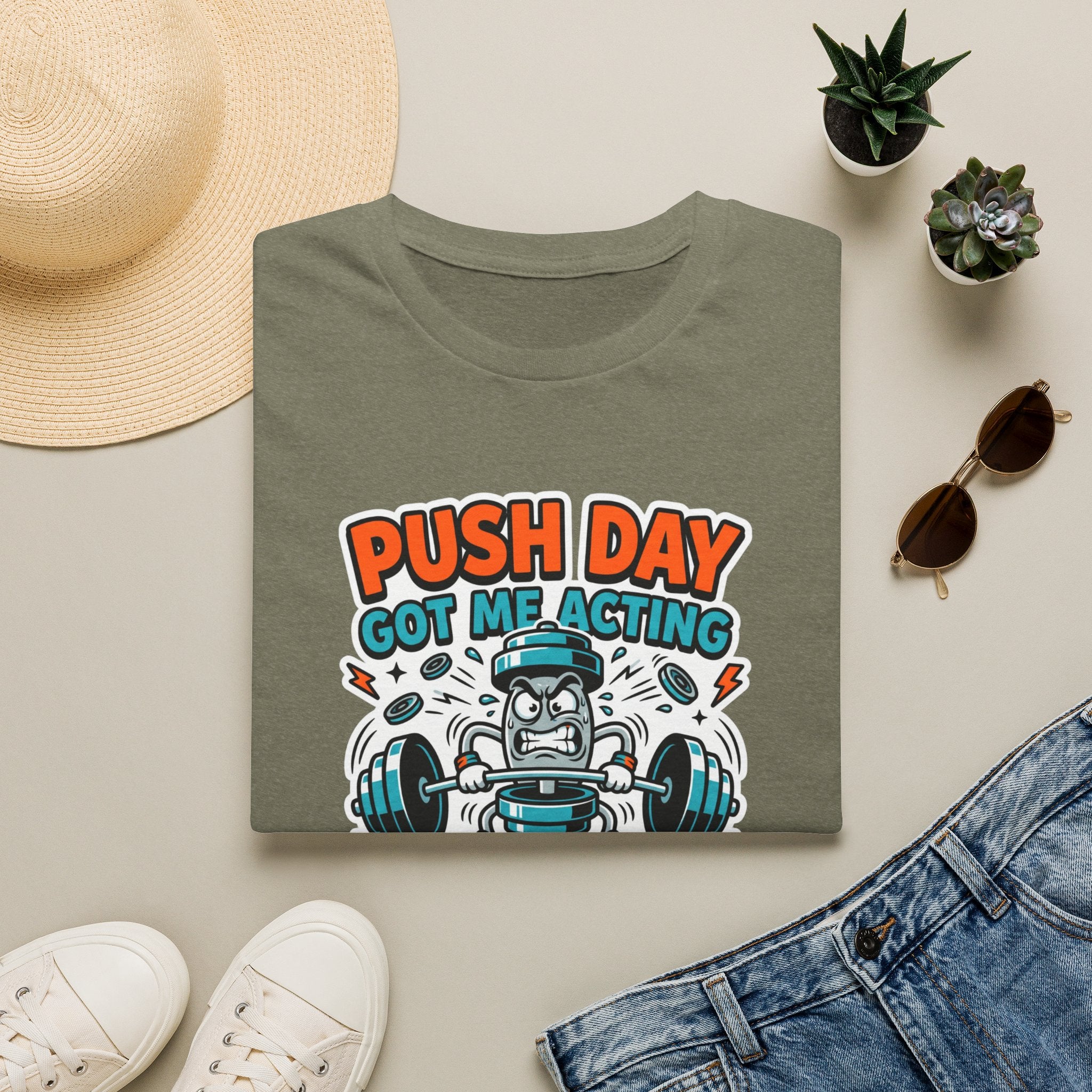 Push day got me acting unreasonable T-Shirt