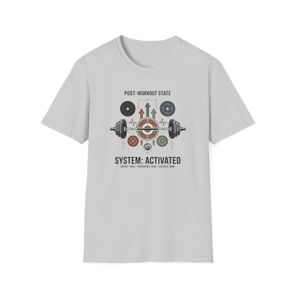 Post workout state - System activated T-Shirt