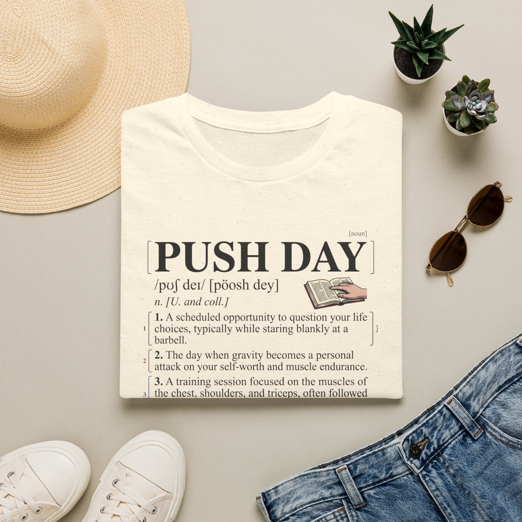 Push day - dictionary meaning T-Shirt