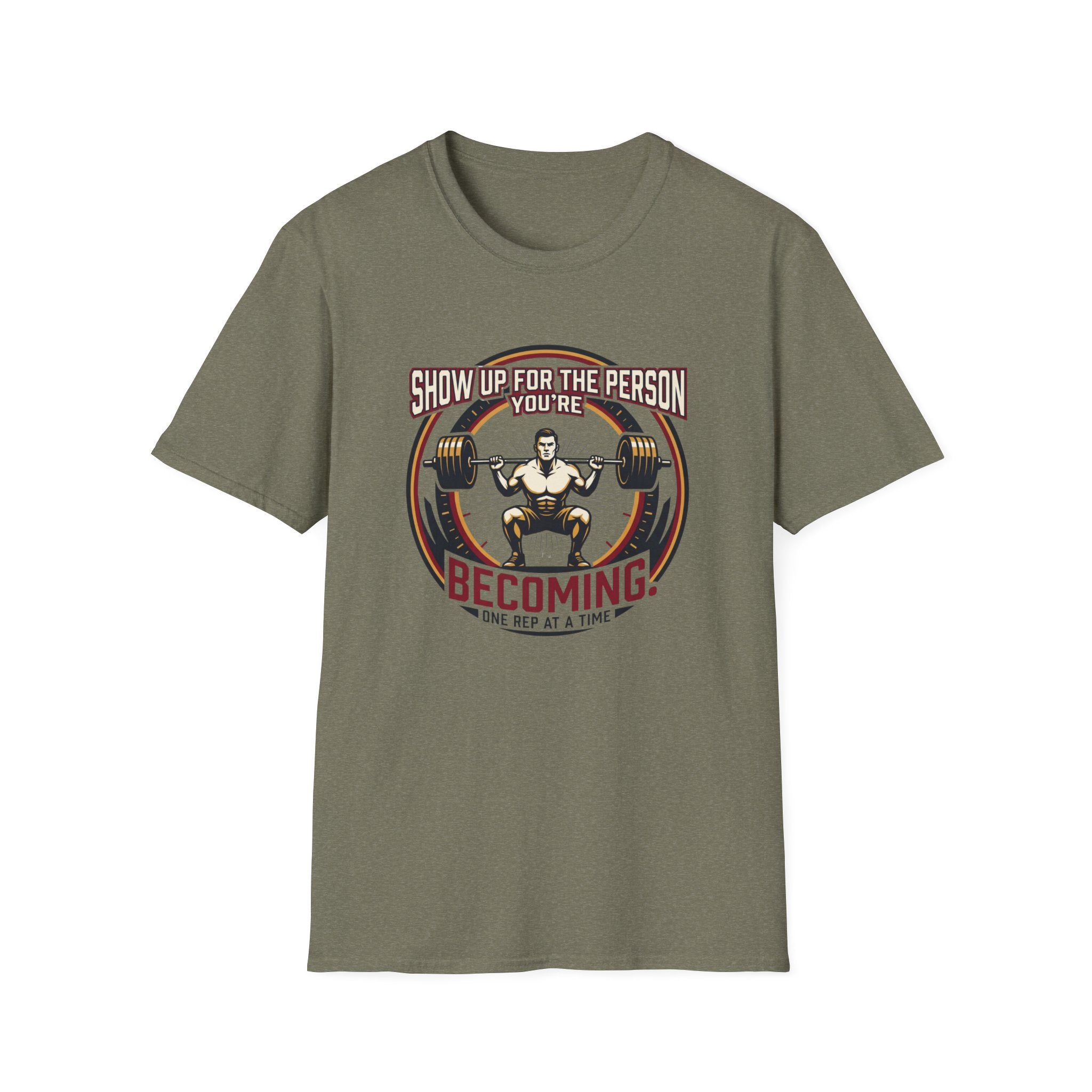 Show up for the person you are becoming T-Shirt