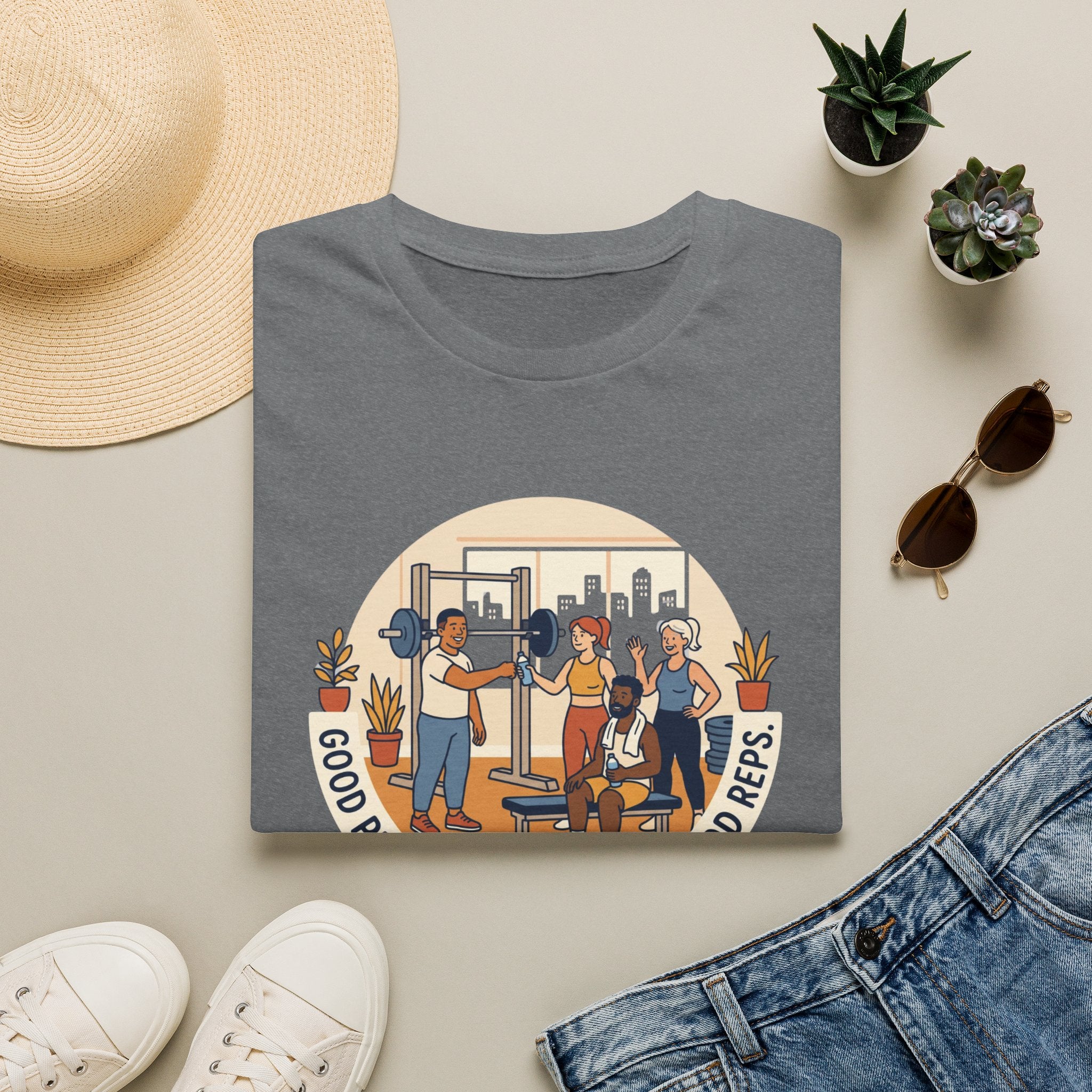 Good people. Good energy. Good reps T-Shirt