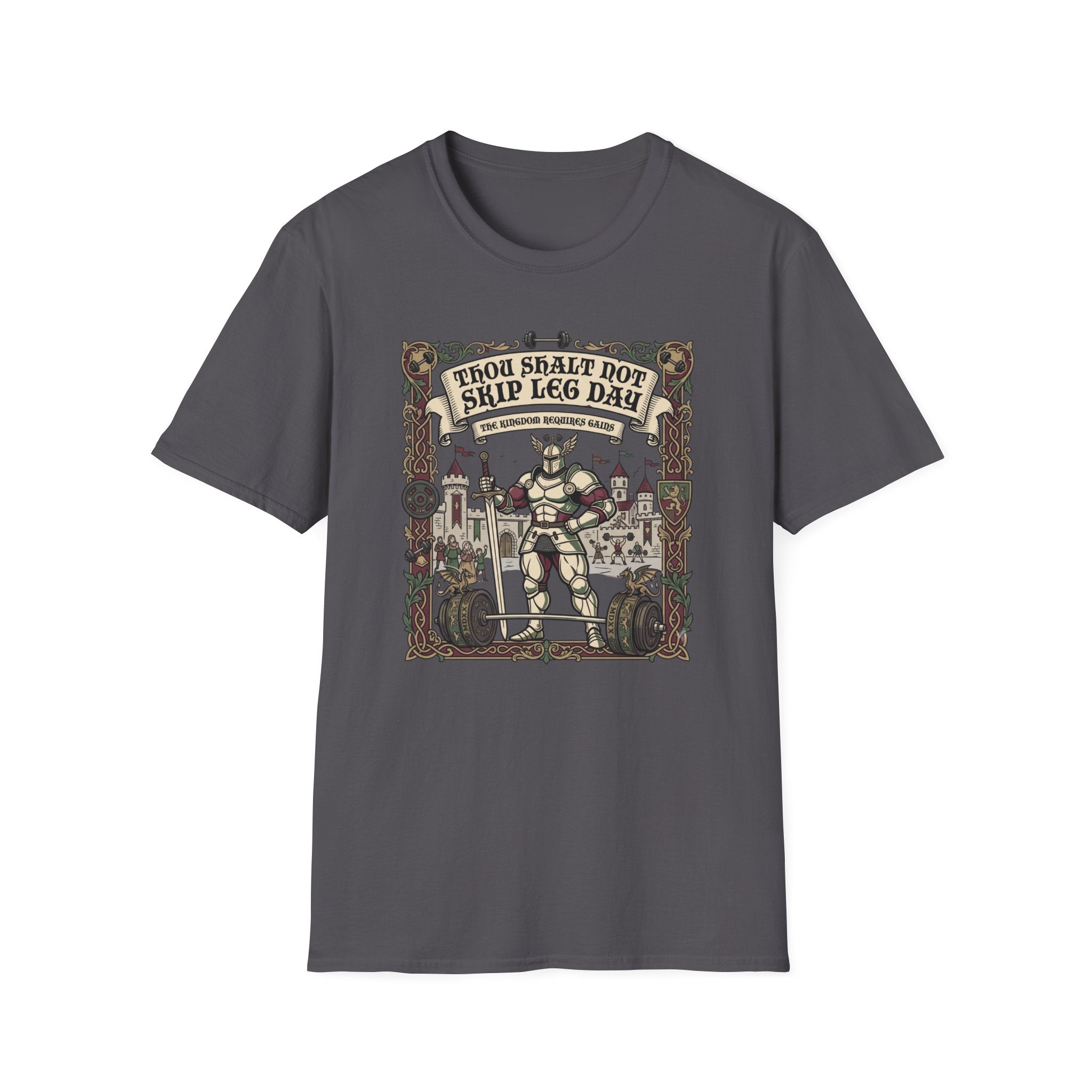 Thou Shalt not skip leg day T-Shirt