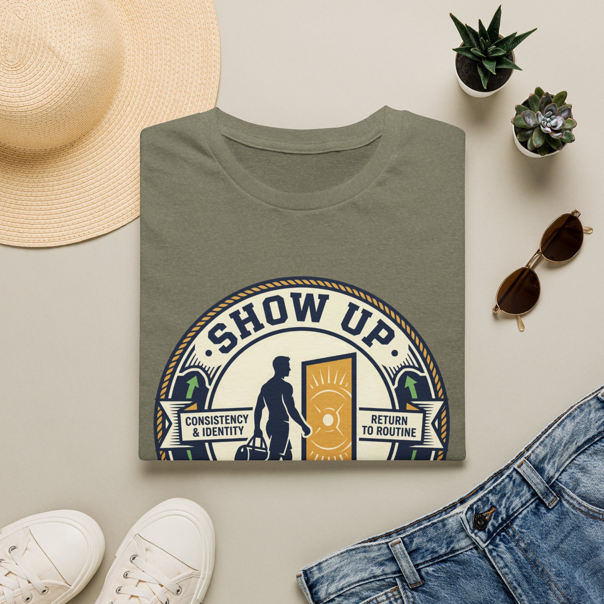 Show up - Feel like yourself T-Shirt