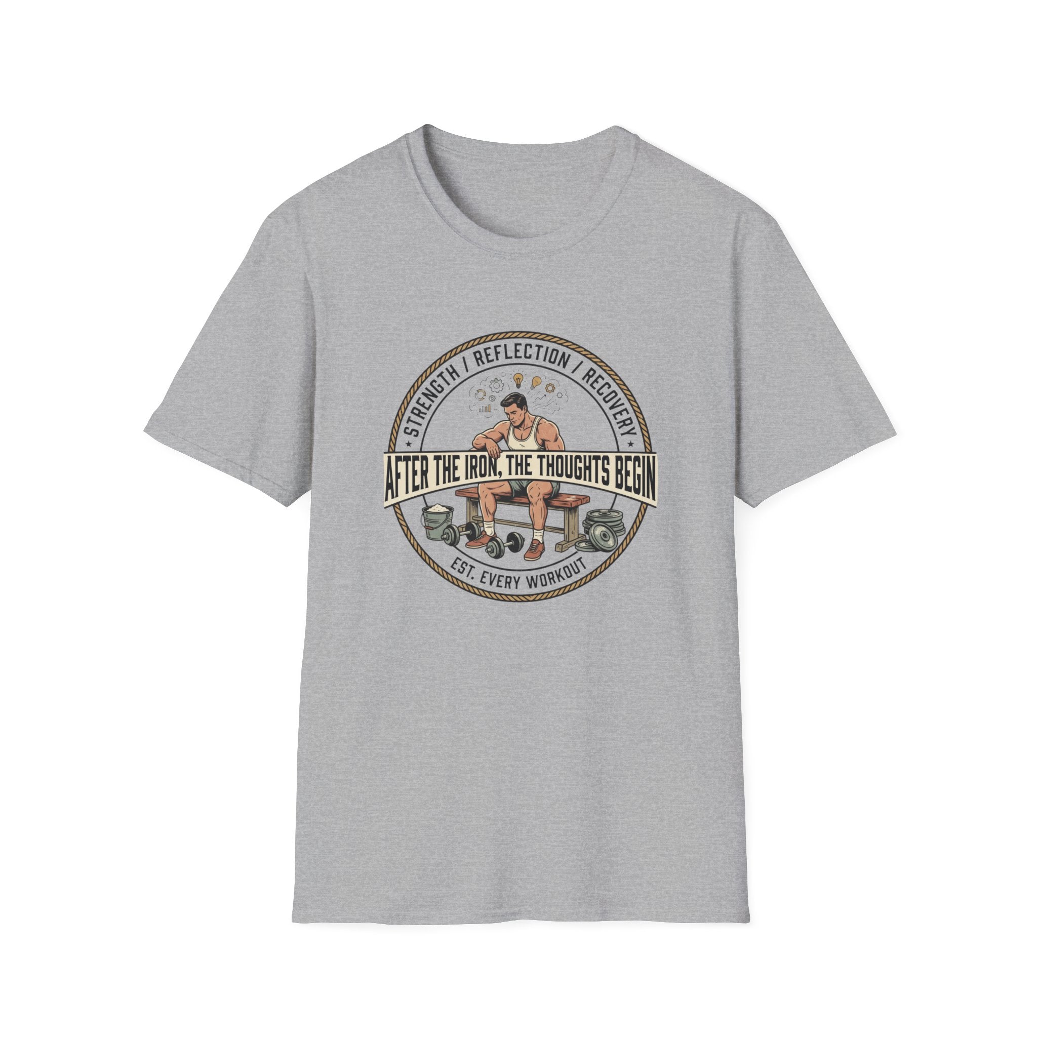 After the iron, the thoughts begin T-Shirt