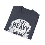 Lift Heavy, Petty Harder (Vintage Crest Edition) T-Shirt