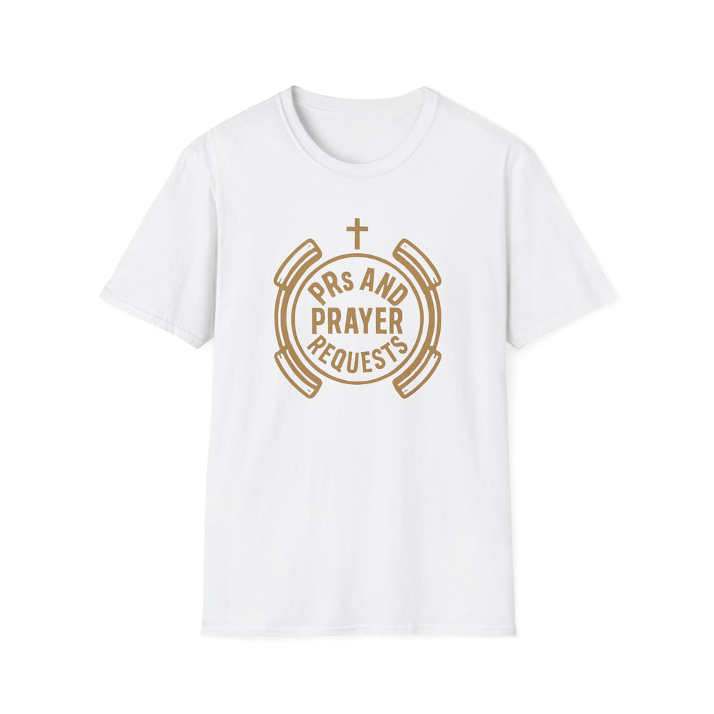 PRs and Prayer Requests – Faith & Fitness Circle Emblem Tshirt