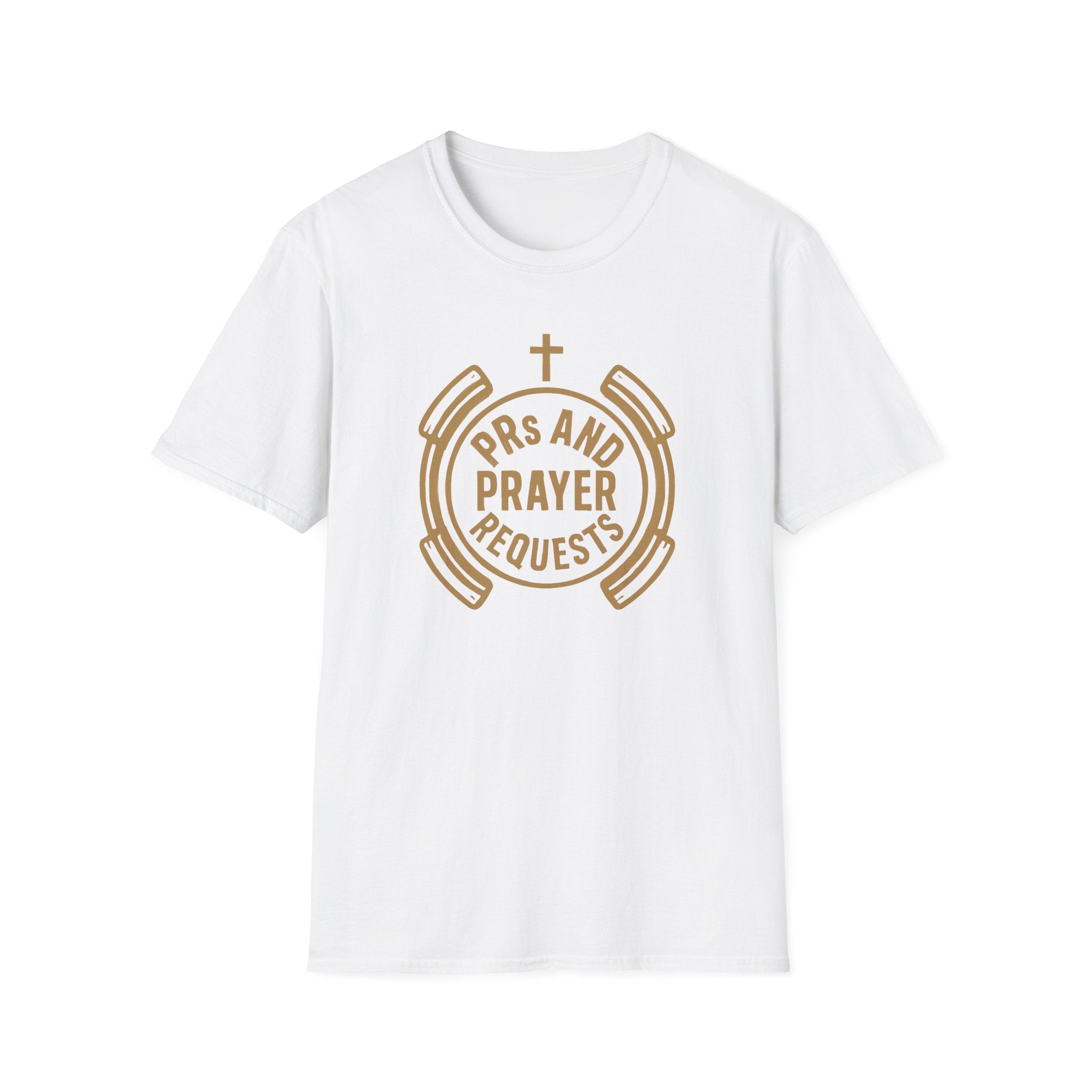 PRs and Prayer Requests – Faith & Fitness Circle Emblem Tshirt