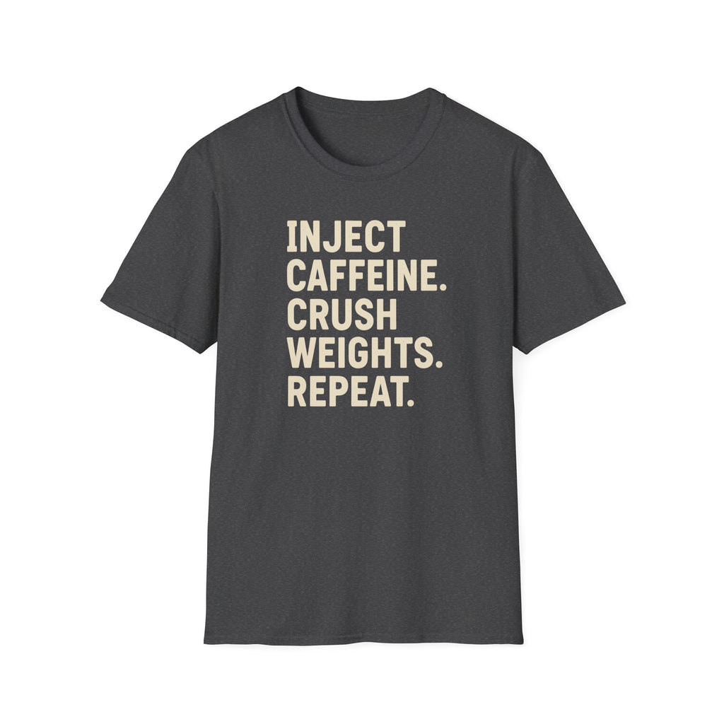 Inject. Crush. Repeat. T-Shirt
