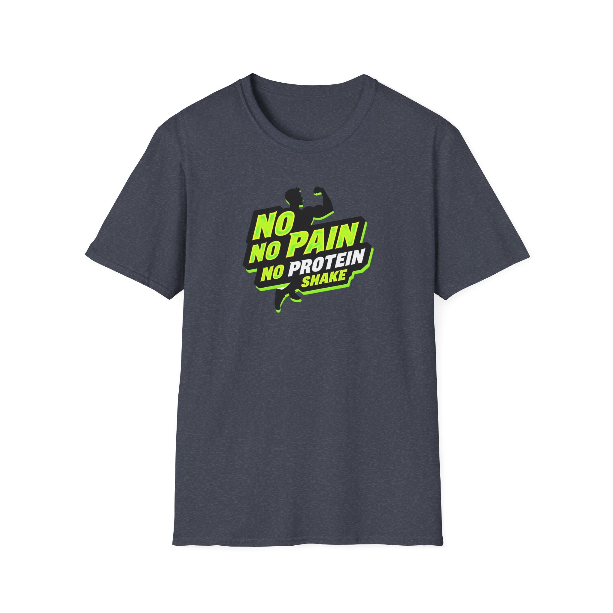 No Pain, No Protein Shake funny T-Shirt