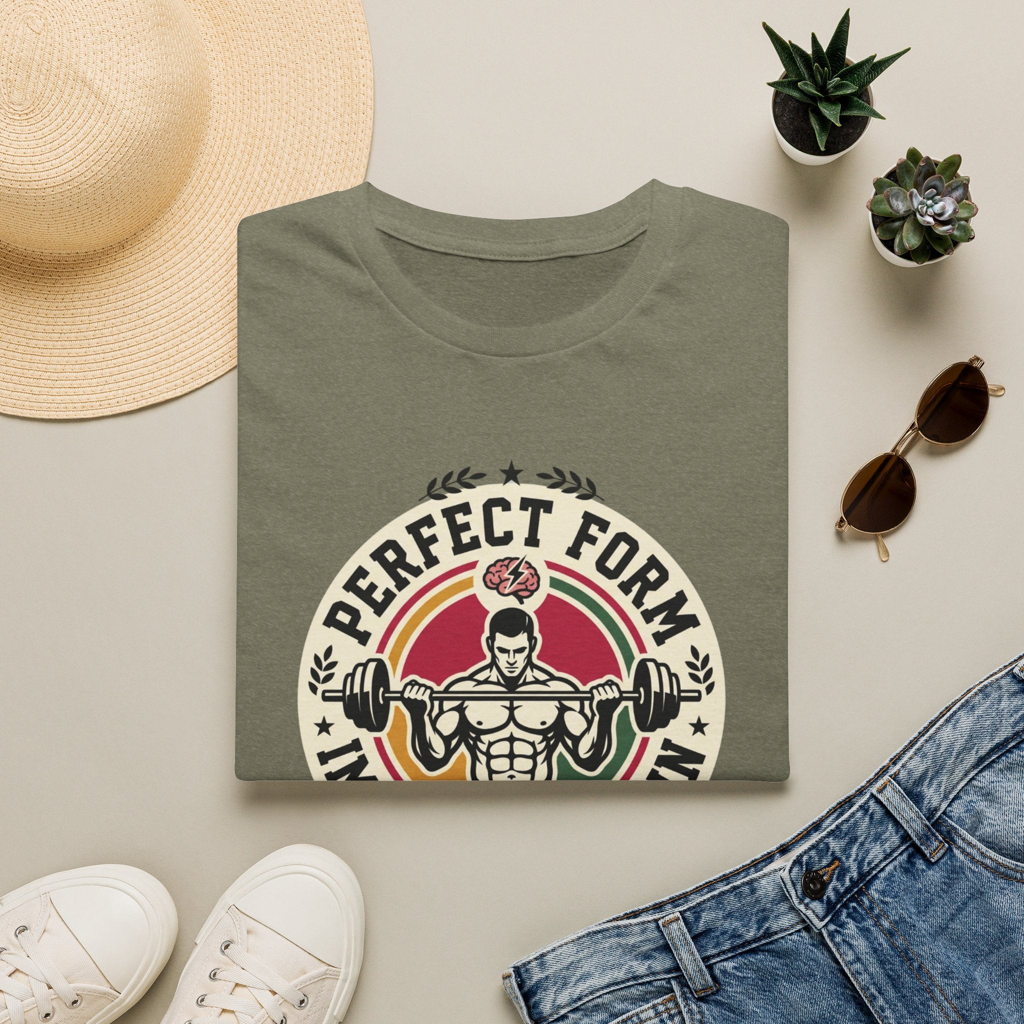 Perfect form, imperfect brain T-Shirt