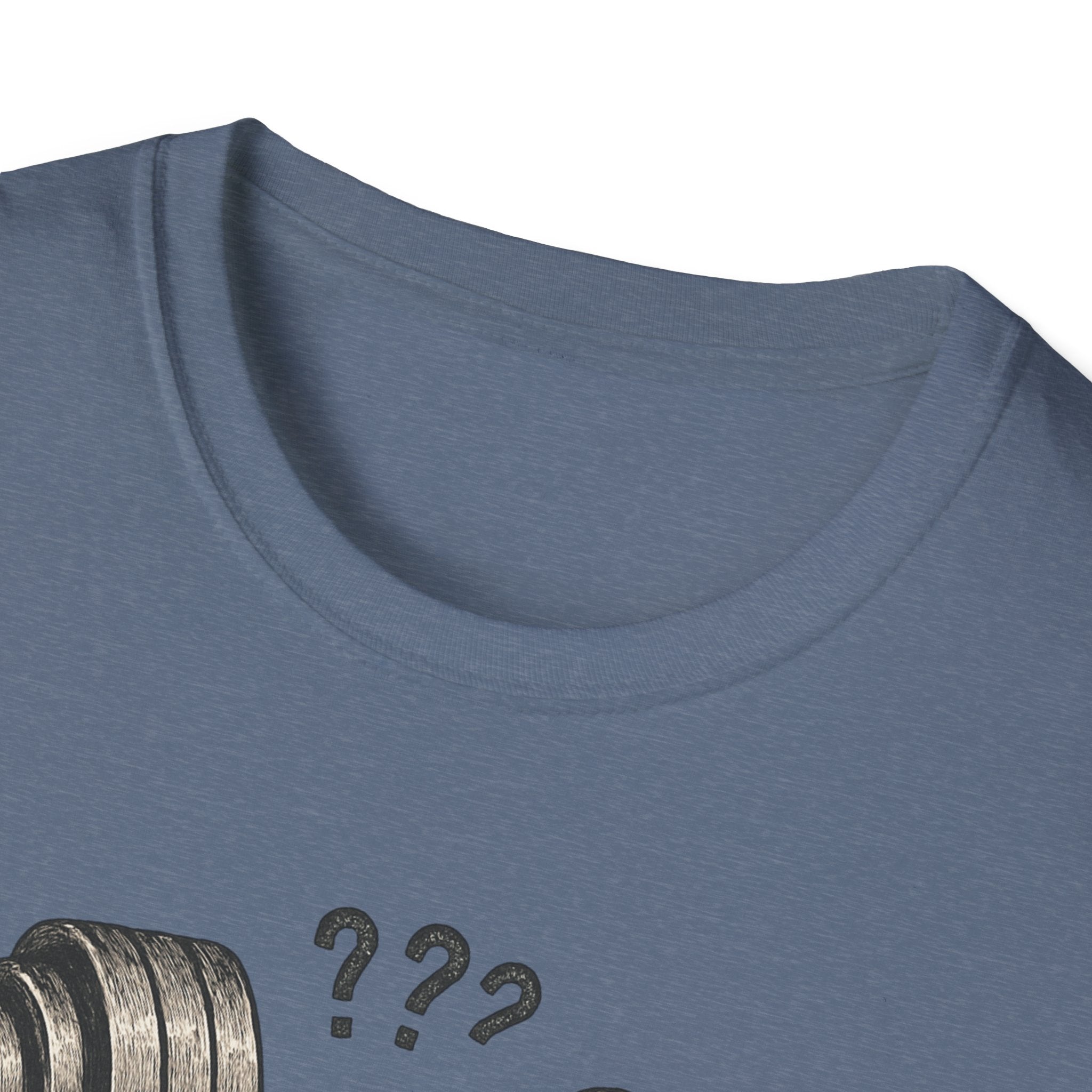 I Lift Because I Can’t Count That High – Heavy Barbell Edition T-Shirt