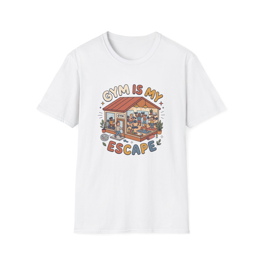 Gym is my escape - Warm T-Shirt