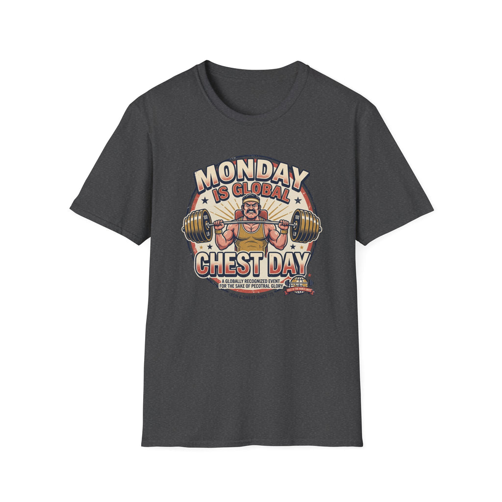 Monday is Global chest day - Global event T-Shirt