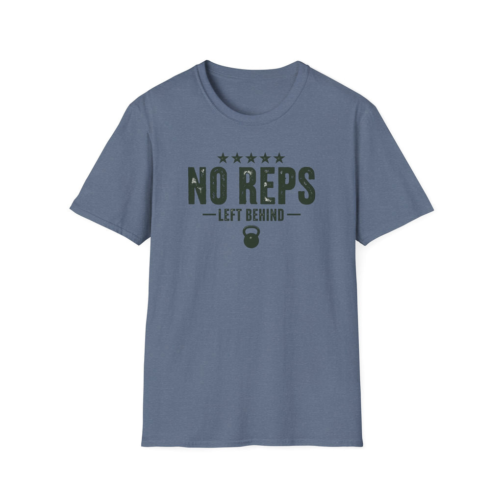 No Reps Left Behind – Kettlebell Grind T-Shirt