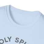 Holy Spirit. Heavy Weights. – Crossed Barbells Emblem Tshirt