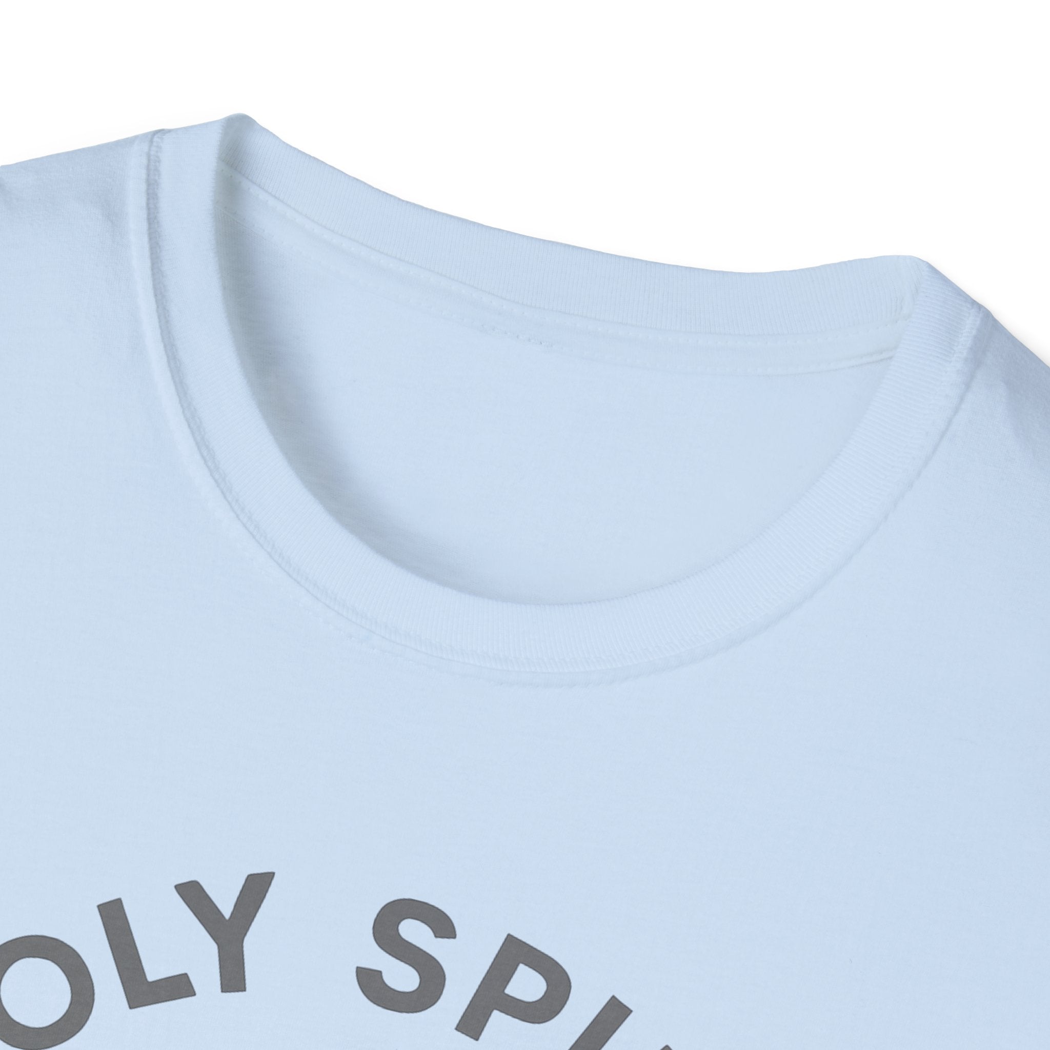 Holy Spirit. Heavy Weights. – Crossed Barbells Emblem Tshirt