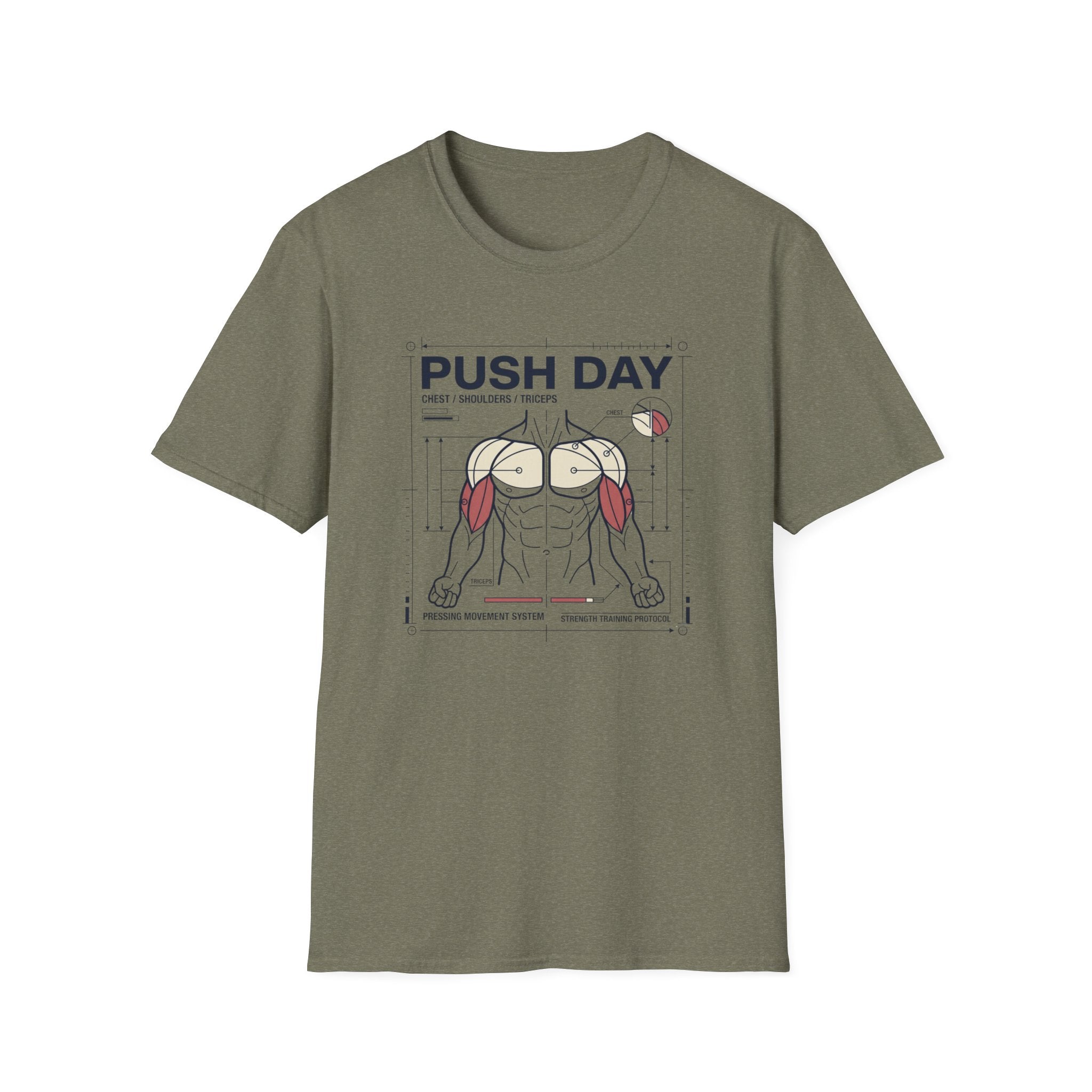 Push Day - science style T-Shirt