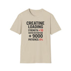 Creatine Loading – Strength +10 / Patience: 0% T-Shirt