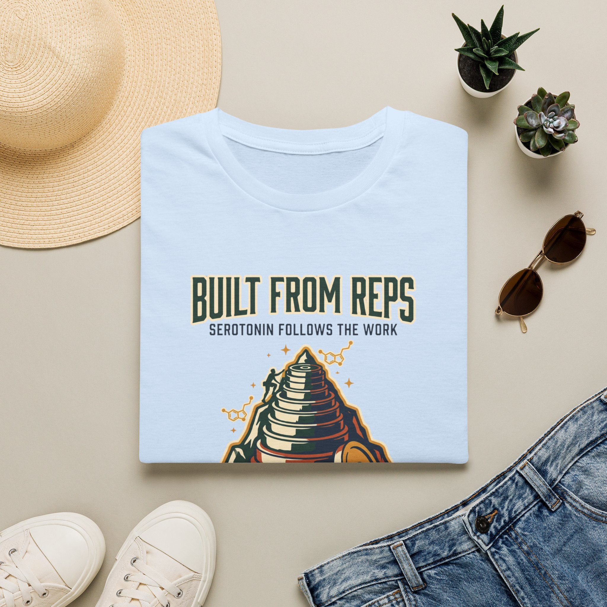 Built from Reps - Serotonin T-Shirt
