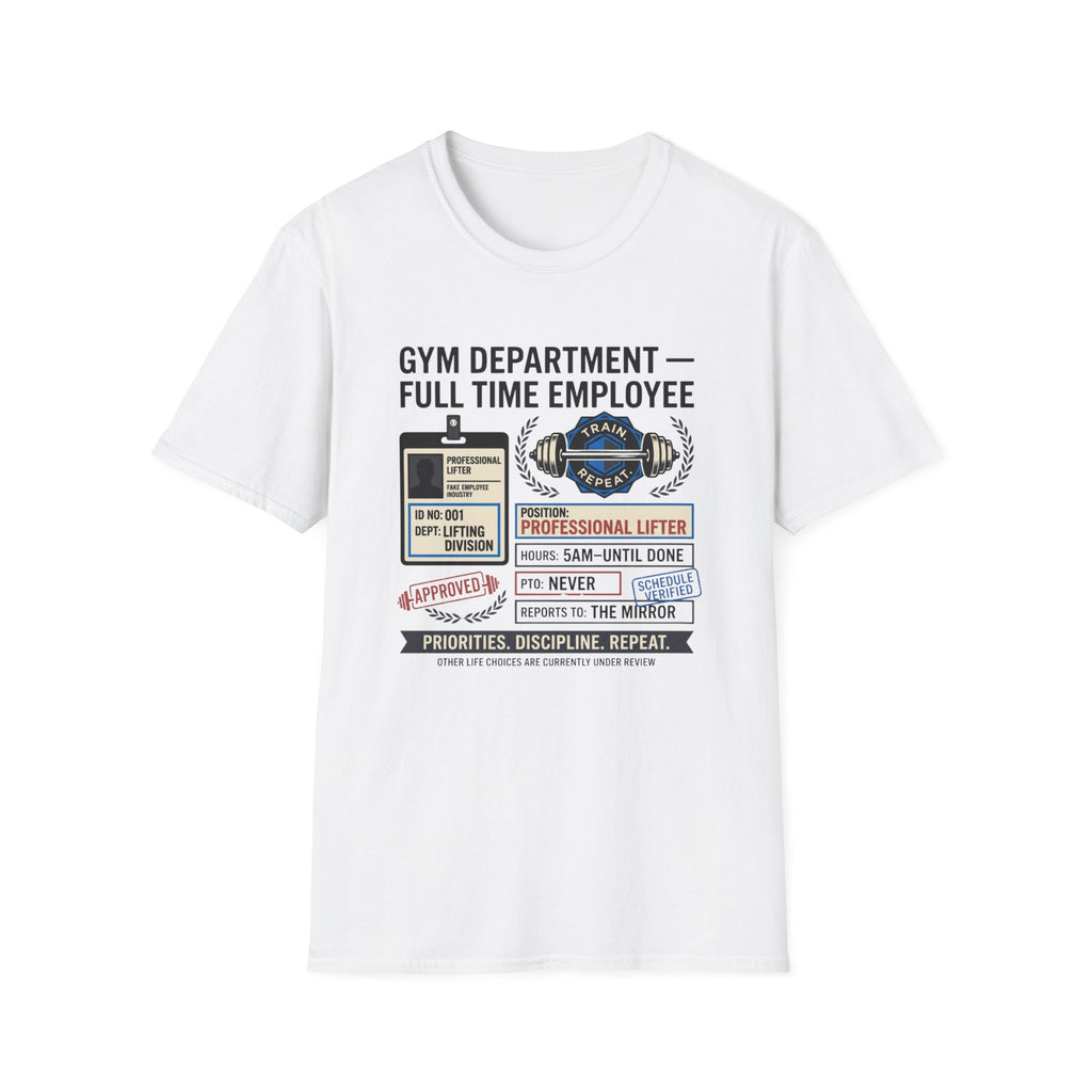 Gym department - Full time employee T-Shirt