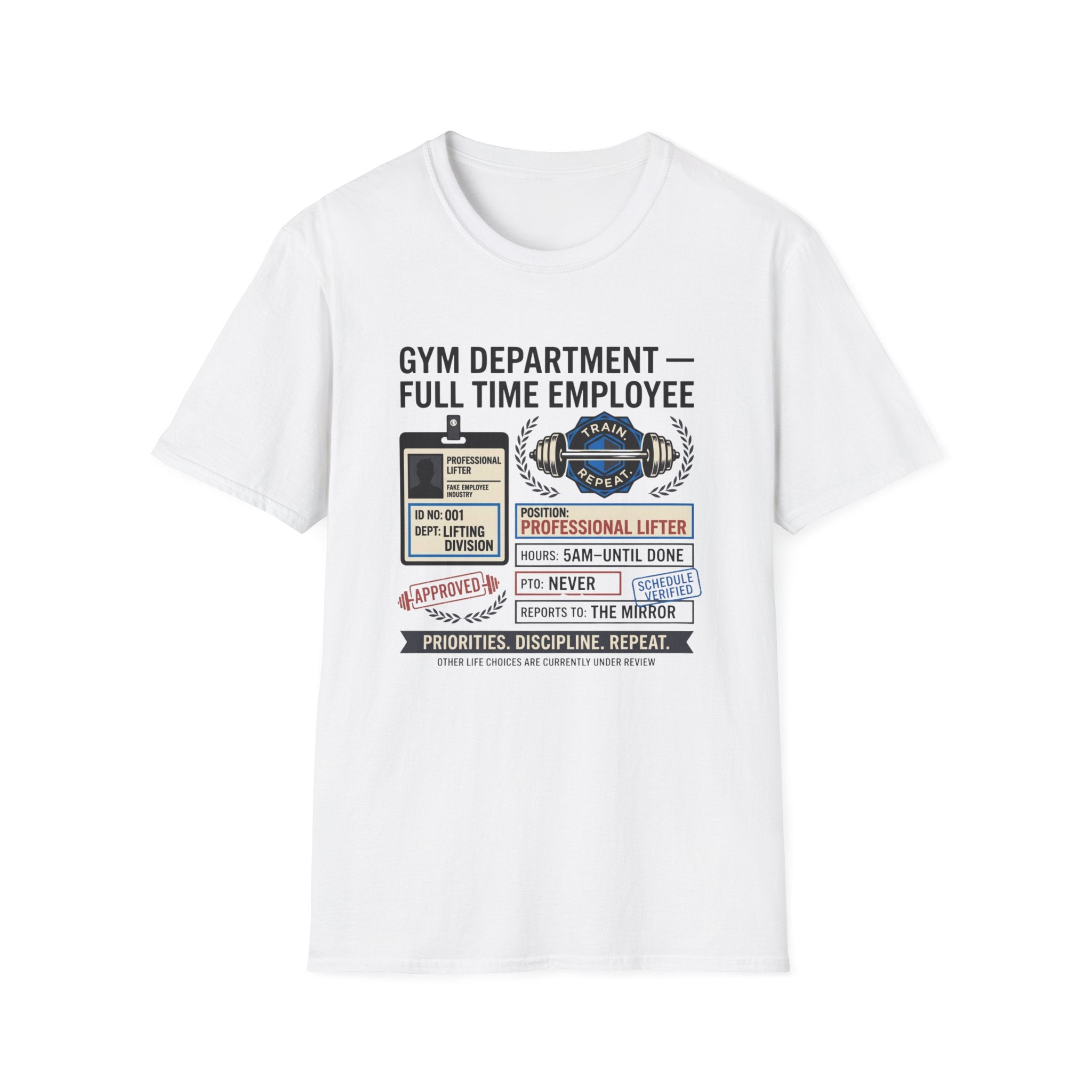 Gym department - Full time employee T-Shirt