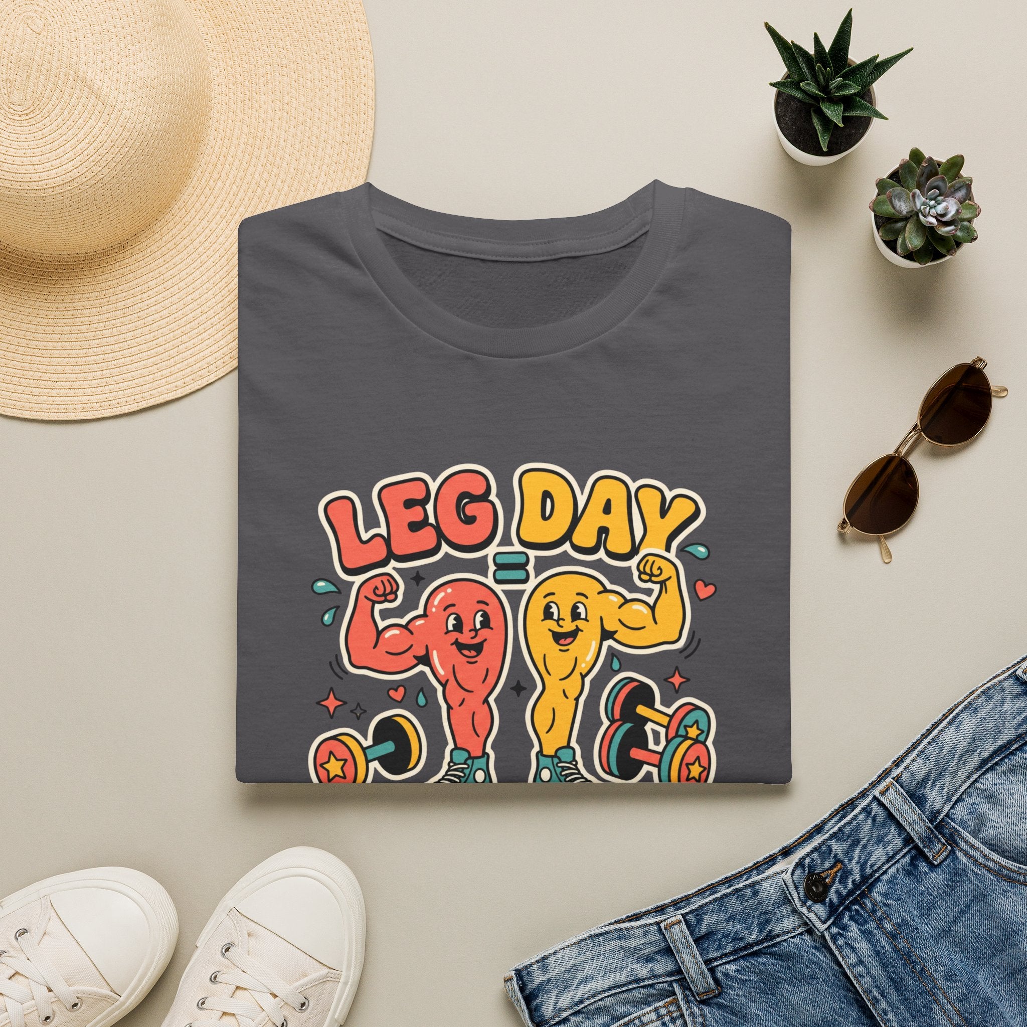 Leg day - Good mood gains T-Shirt
