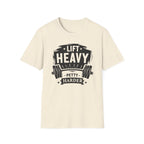 Lift Heavy, Petty Harder (Vintage Crest Edition) T-Shirt