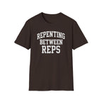 Repenting Between Reps – Bold Faith & Fitness  Tshirt