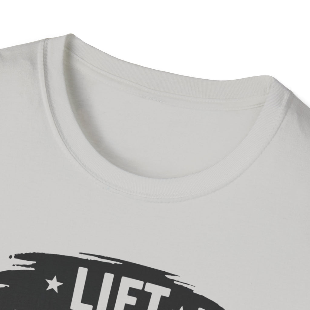 Lift Heavy, Petty Harder (Vintage Crest Edition) T-Shirt