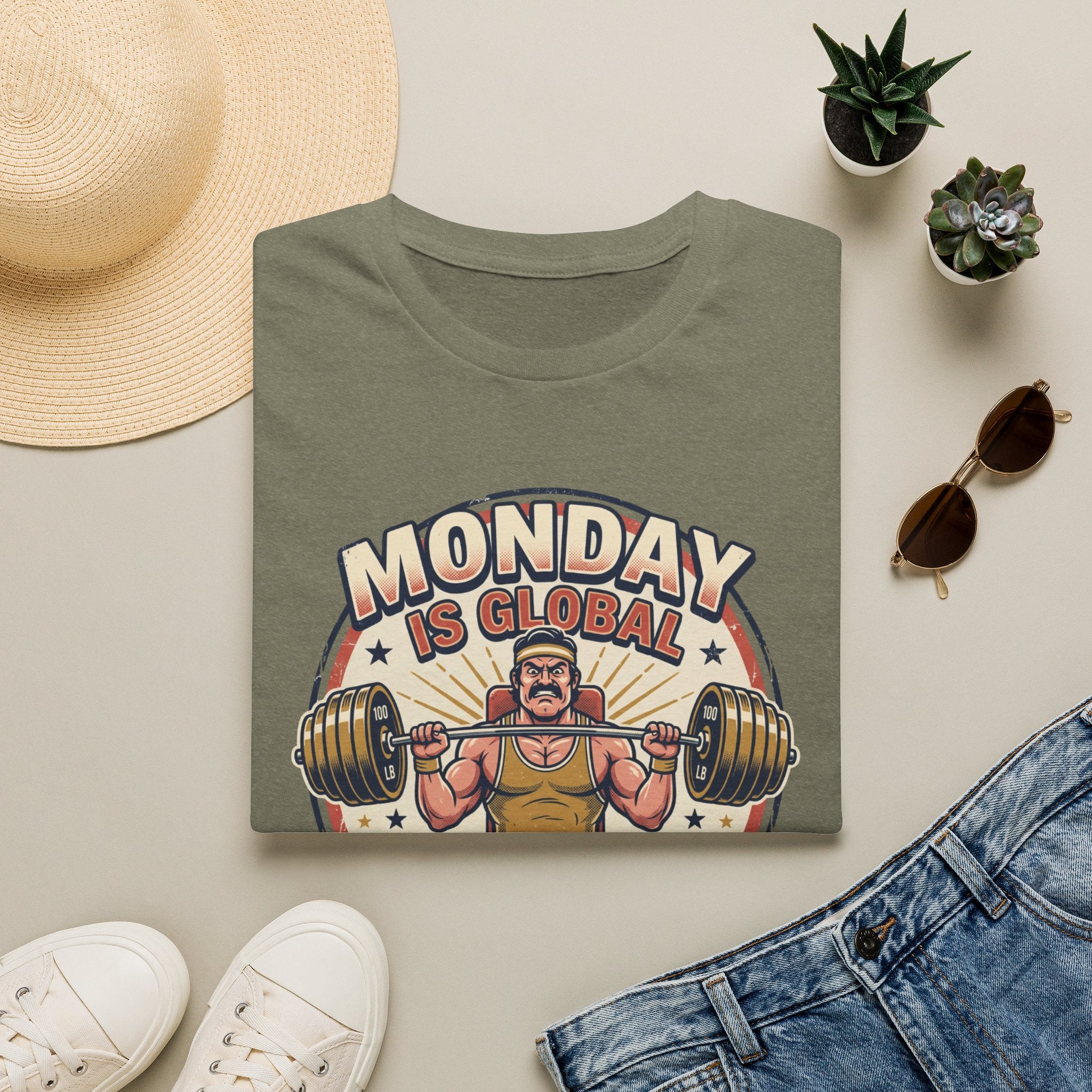 Monday is Global chest day - Global event T-Shirt