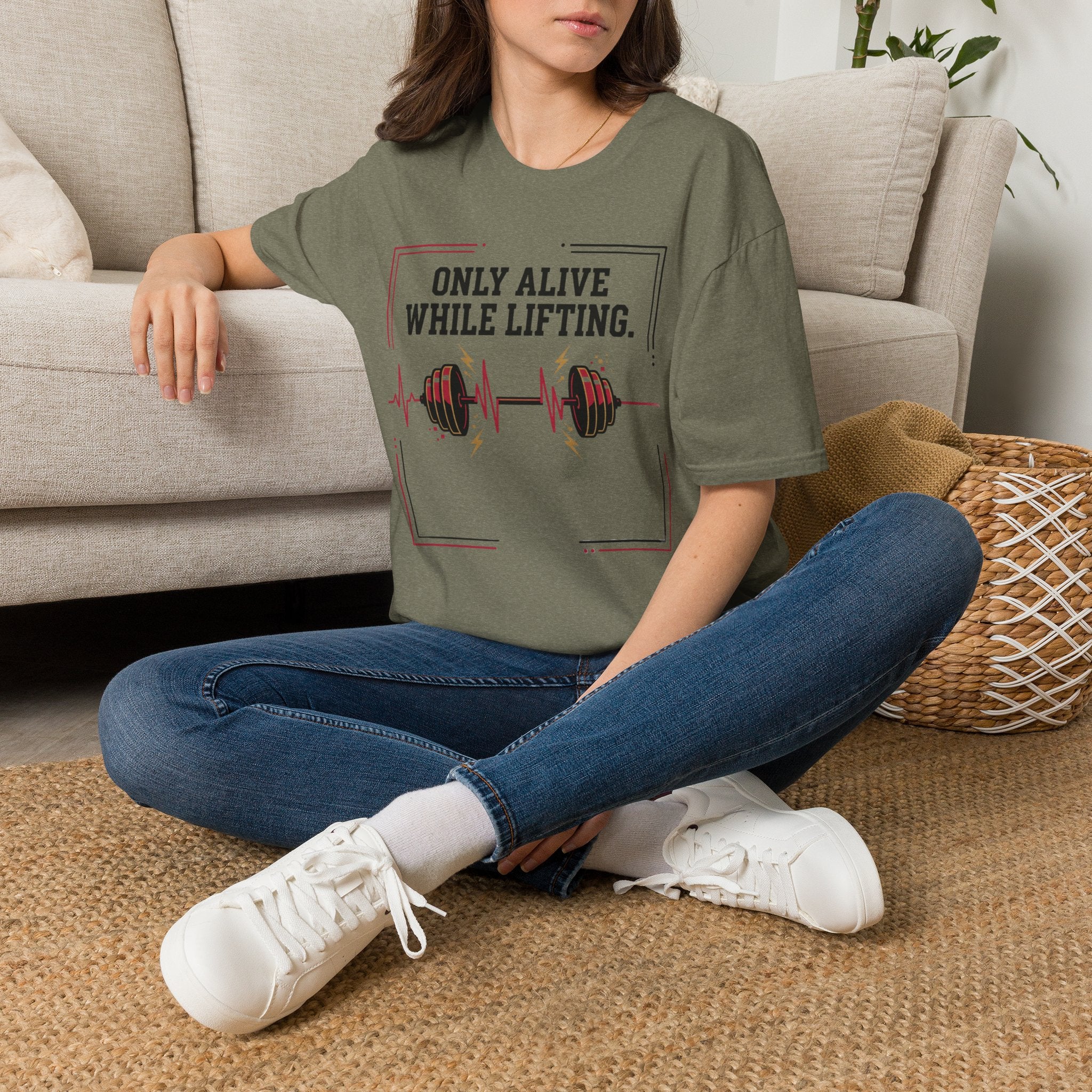 Only Alive After Lifting T-Shirt