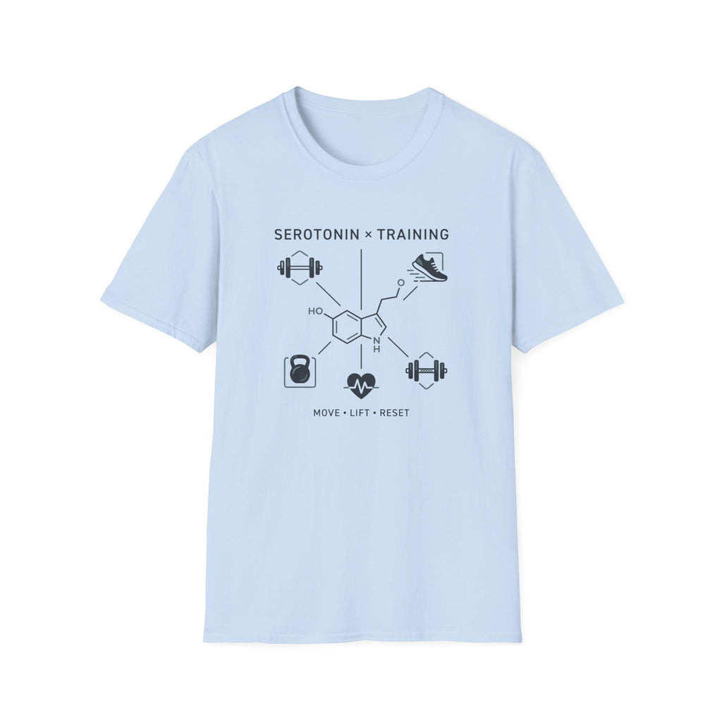 Serotonin and Training T-Shirt