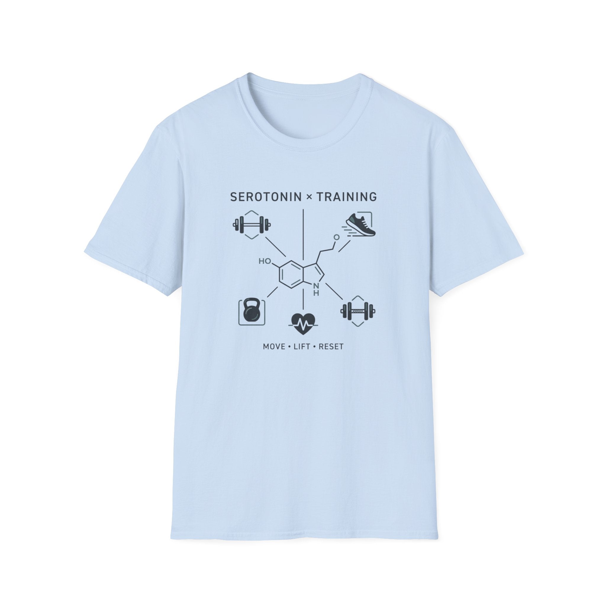 Serotonin and Training T-Shirt