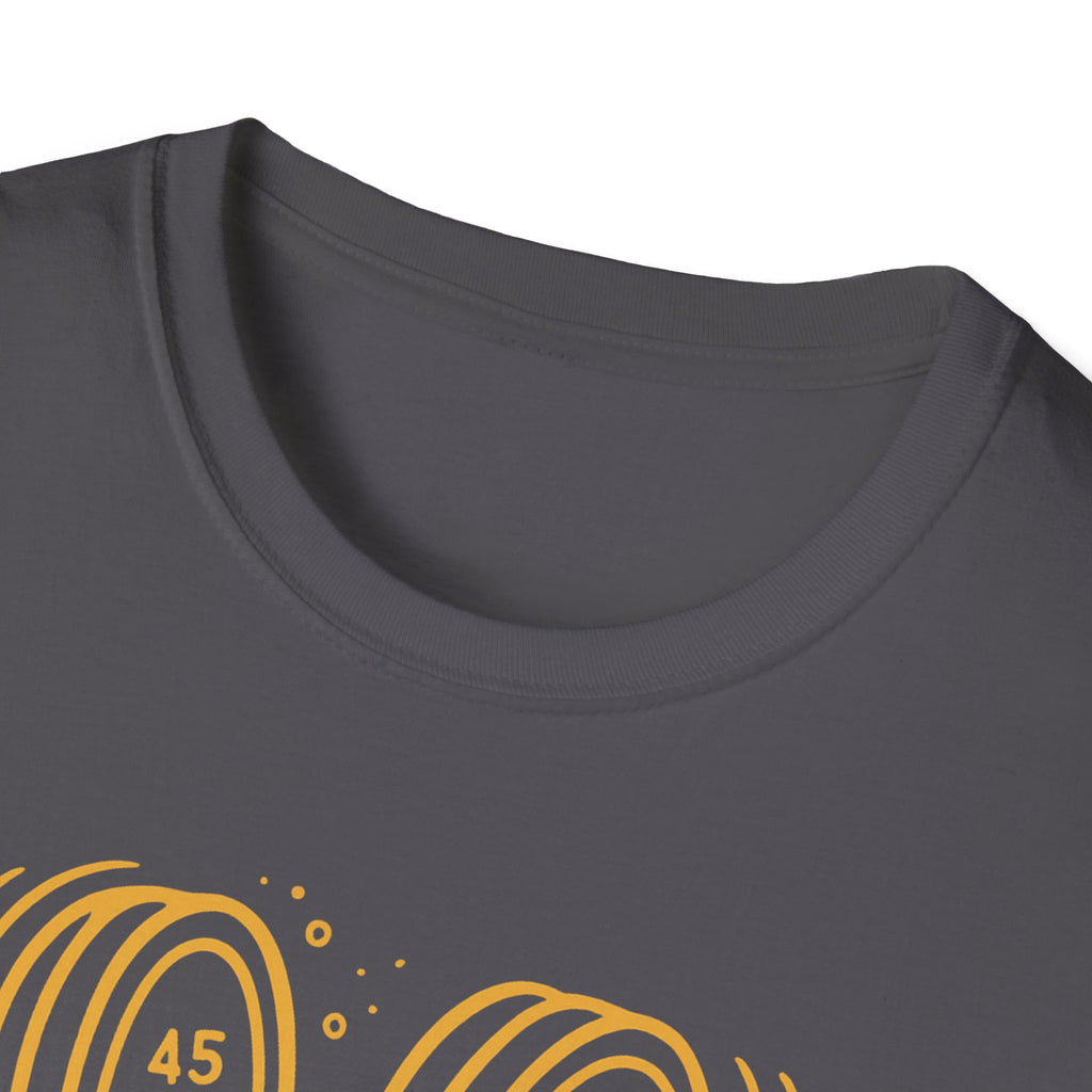 Counting Plates Counts as Cardio – Barbell Humor T-Shirt