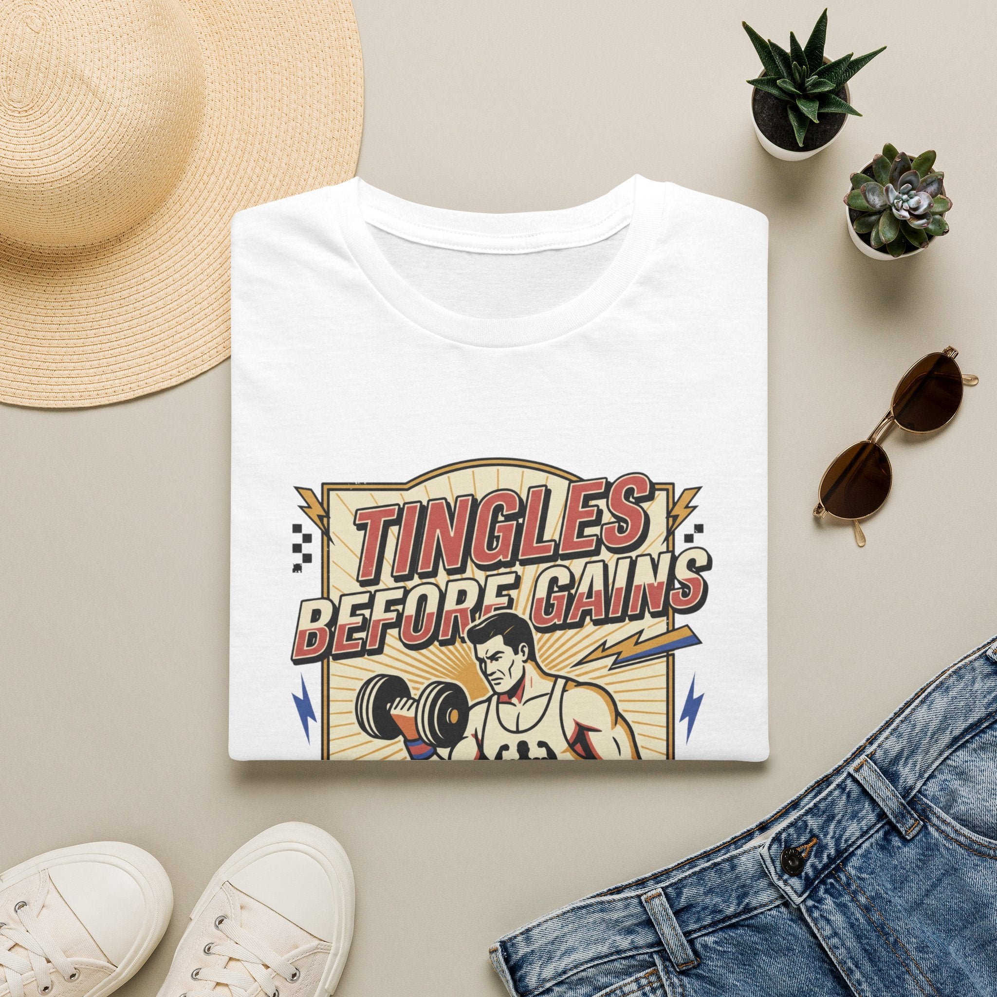 Tingles, before gains T-Shirt