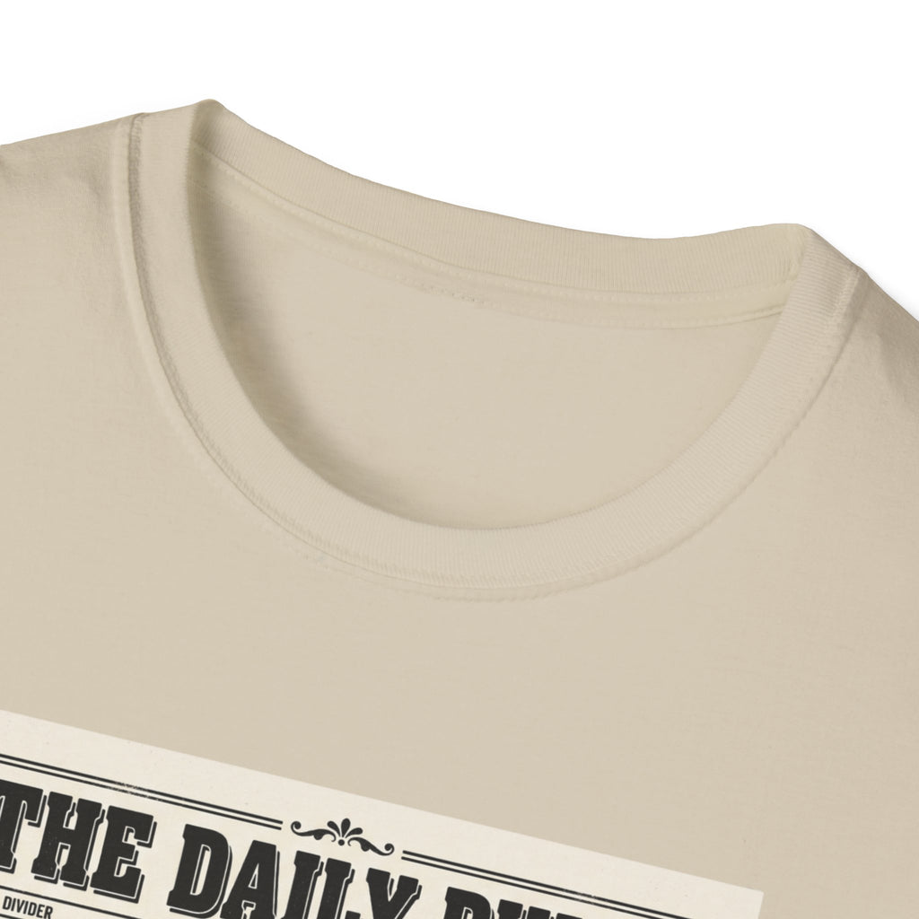 Monday is Global chest day - News style T-Shirt