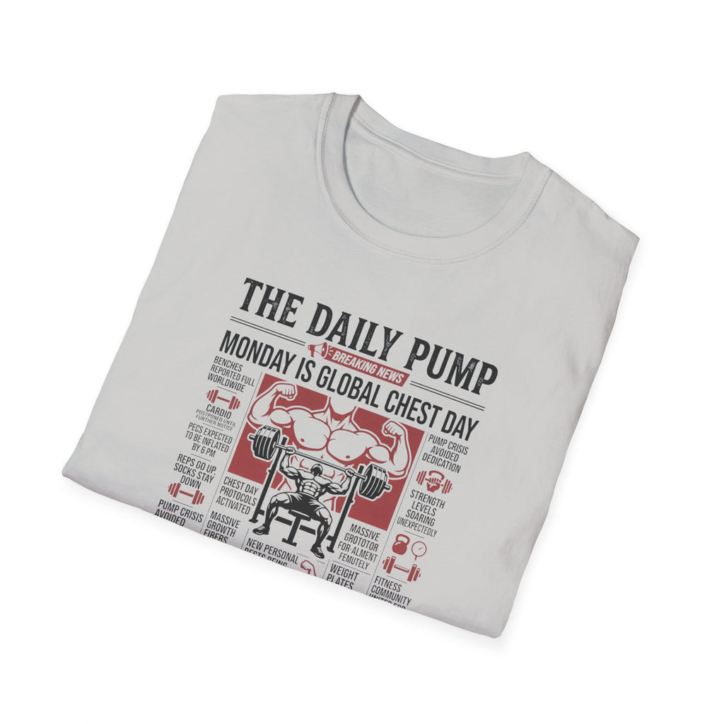 Monday is Global chest day - Breaking news T-Shirt