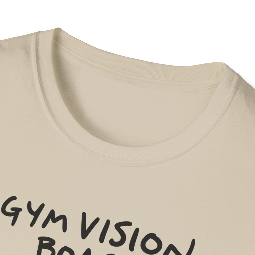 Gym Vision Board – Neon Goals Edition T-Shirt