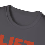Lift Big, Fear Small – Vintage Block Edition T-Shirt