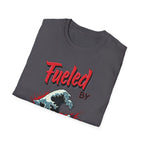 Fueled by Creatine and Chaos – Energy Wave Edition T-Shirt