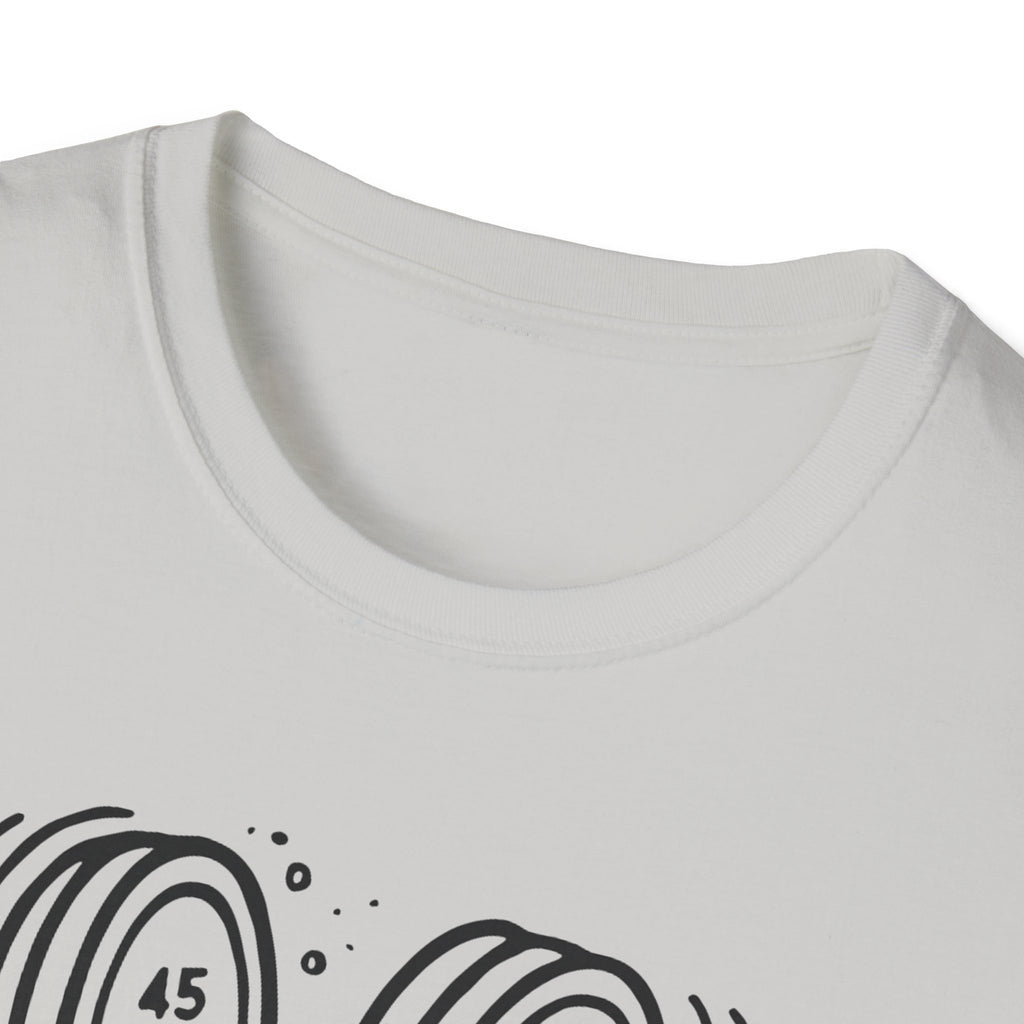 Counting Plates Counts as Cardio – Barbell Humor T-Shirt